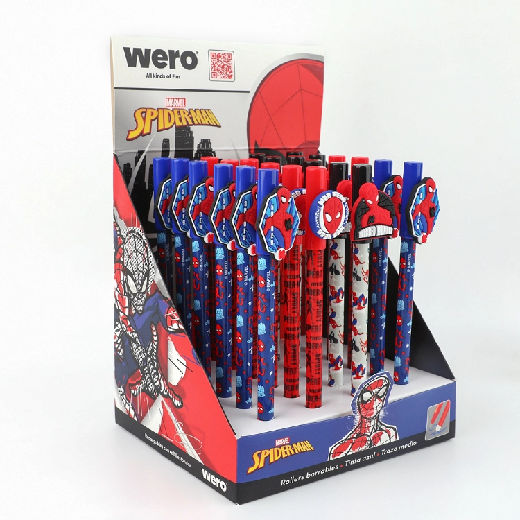 Boligrafo Wero Roller Borrable Wero Spider Man Art.WE4232